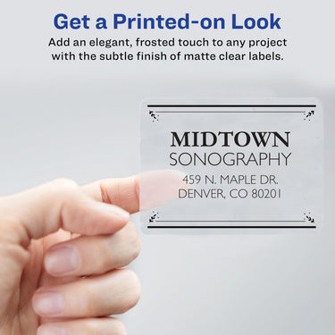 Avery Printable Shipping Labels with Sure Feed, 2